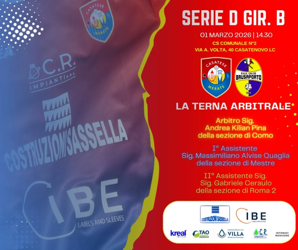 USD Casatese Merate - Calcio Brusaporto