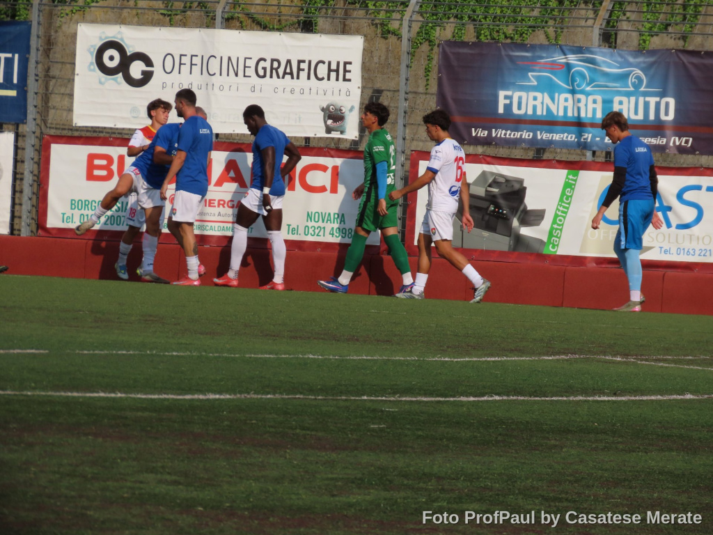 Borgosesia Calcio – Casatese Merate 1-1