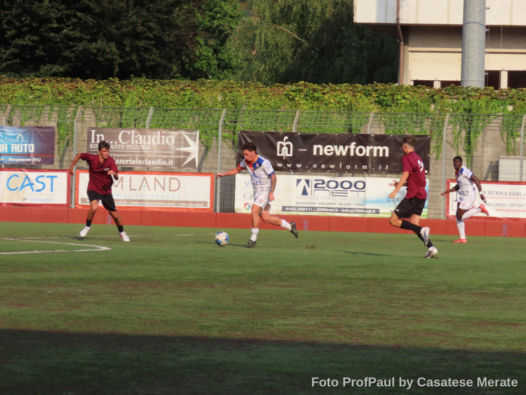 Borgosesia Calcio – Casatese Merate 1-1